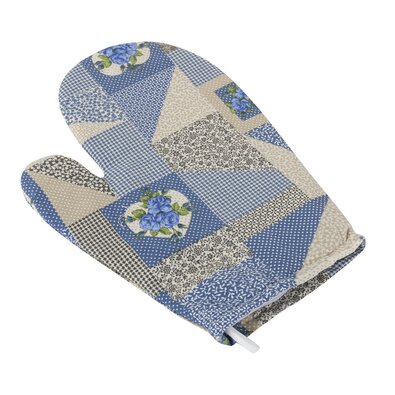 Bellatex Прихватка EMA Patchwork синя, 18 x 28 см