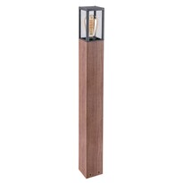 Lampă de exterior tip stâlp Rabalux 7197 Wales cu elemente din lemn