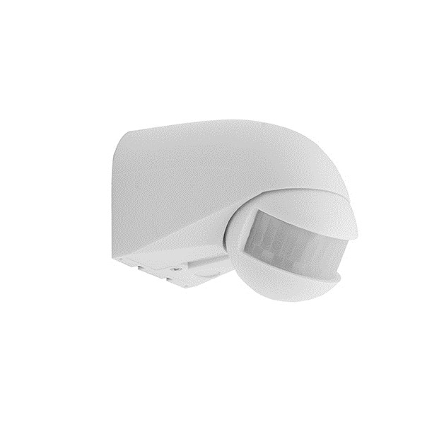 SENZOR PIR pohybové čidlo 180°, biela, Panlux