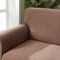 4Home Spannbezug für Sofa Magic clean Braun, 190 - 230 cm