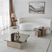 Jazz Beige and Bronze dohányzóasztal-készlet
