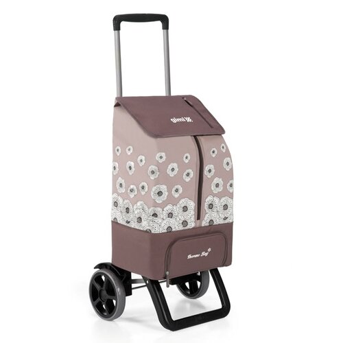 Torba na kółkach Kangoo Thermo brązowy