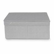Compactor Skladací úložný kartónový box Wos, 30 x 43 x 19 cm, sivá