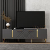Stolik pod telewizor Detas Anthracite