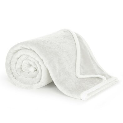 Bellatex Koc Korall micro biały, 150 x 200 cm