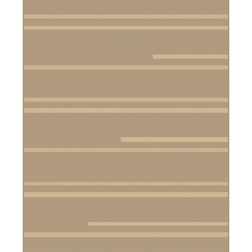 Habitat Kusový koberec Monaco pruhy 7510/3237 hnědá, 60 x 110 cm