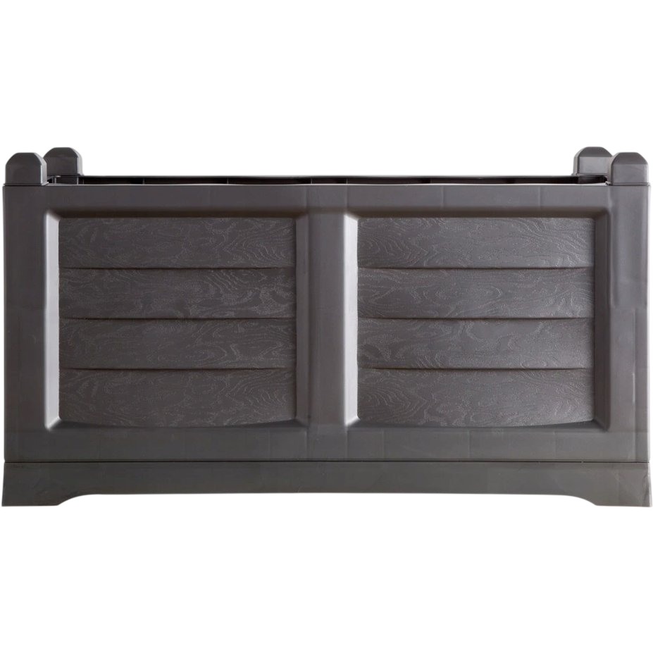 Bama Velkoobjemový truhlík s výsevnou nádobou Arredo antracit, 79 x 35 x 37 cm
