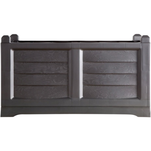 Bama Velkoobjemový truhlík s výsevnou nádobou Arredo antracit, 79 x 35 x 37 cm