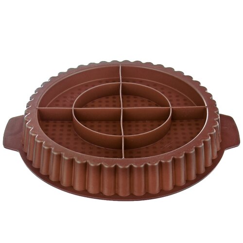 Orion szilikon tortasütő forma, 27 cm, barna termék 2. képe