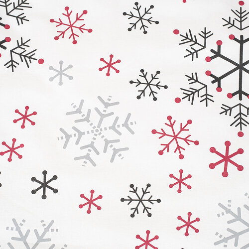 Lenjerie de pat 4Home Snowflakes, din bumbac, 140 x 200 cm, 70 x 90 cm