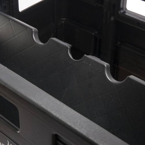 Keeeper Skládací nákupní vozík Olli 45 l Black