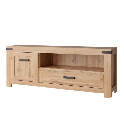 Fernsehschrank MORATIZ, Eiche Wotan