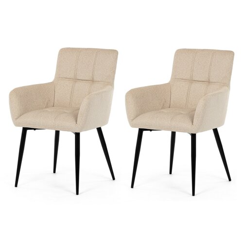 Sada jídelních židlí DCH-P3146 CRM2, 2 ks