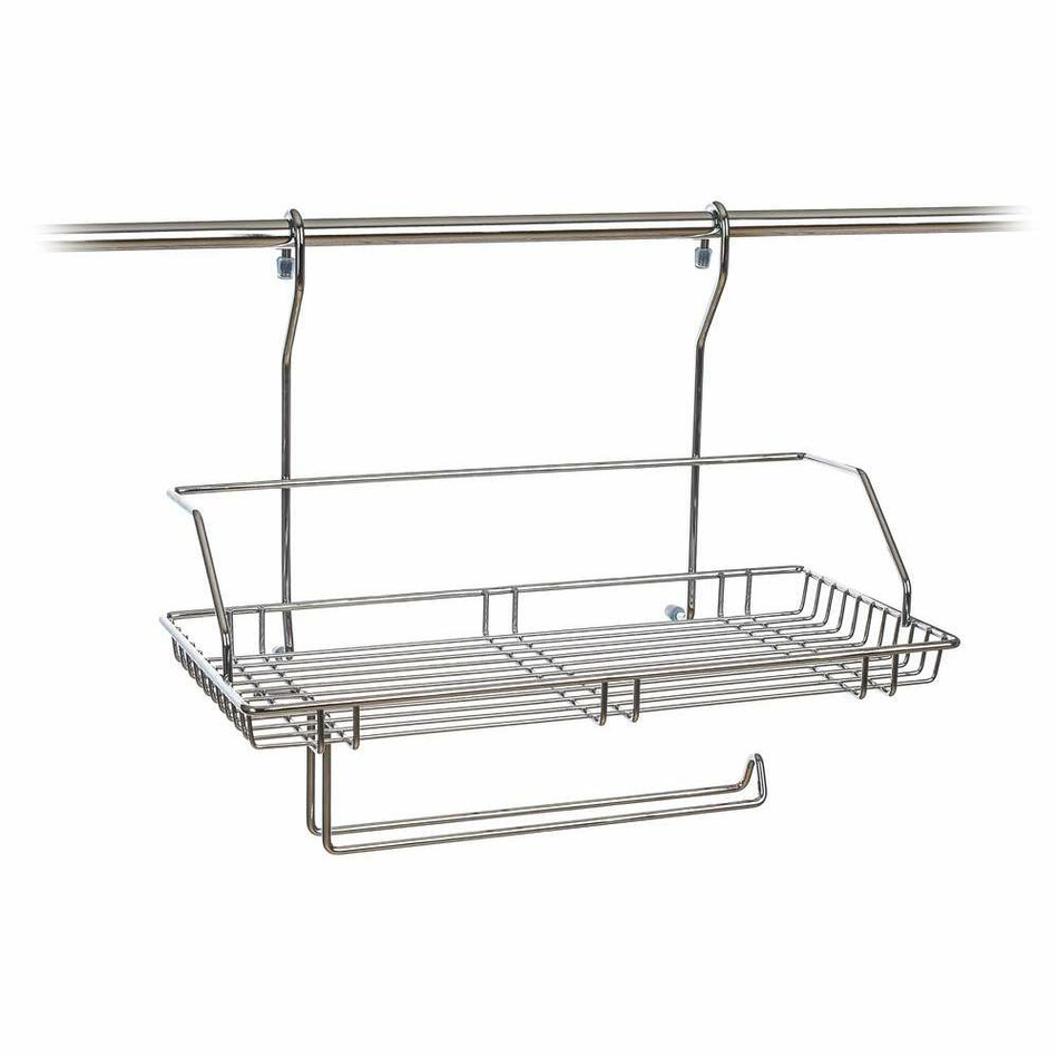 Banquet VARIELLA függő polc törlőkendő tartóval, 40 cm akciós termékkép 1