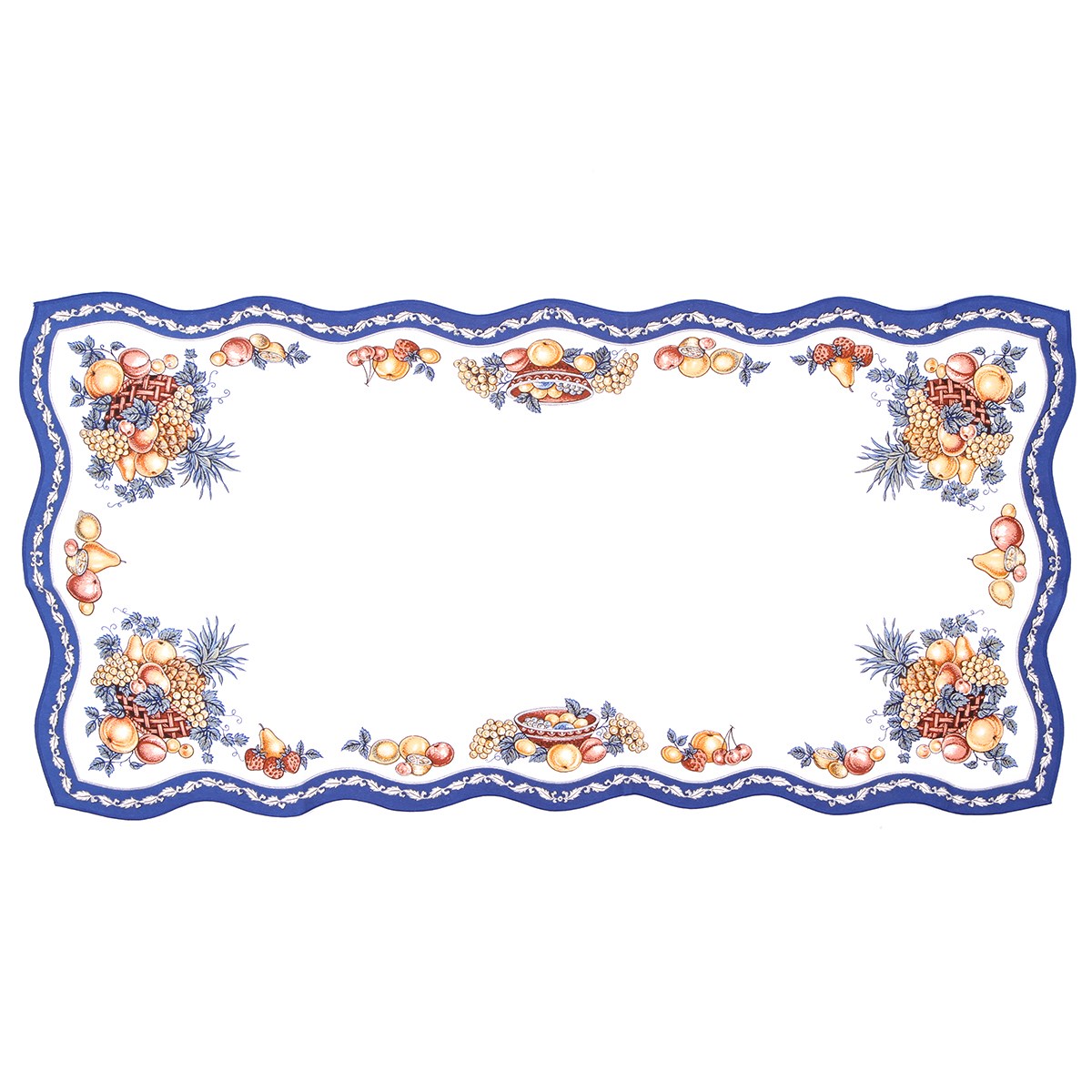 Forbyt obrus ovocie modrá, 50 x 100 cm