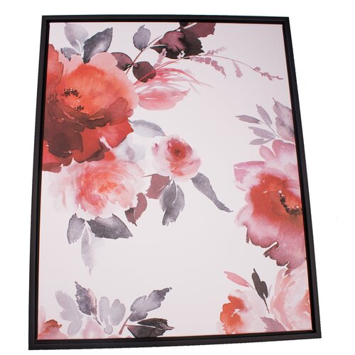 Obraz na płótnie w ramie Roses, 40 x 50 cm