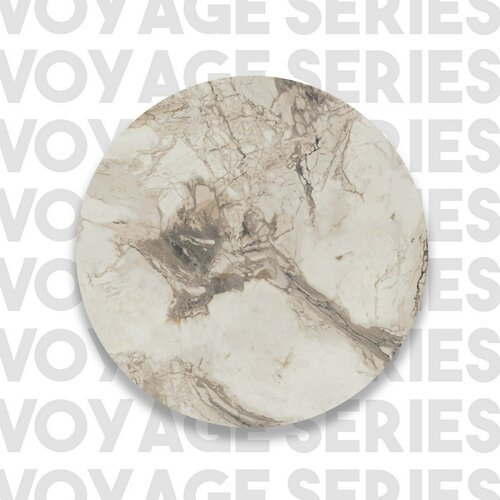 Schreibtisch Vilge White Marble and Gold
