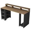 Schreibtisch Hamin Walnut and Anthracite