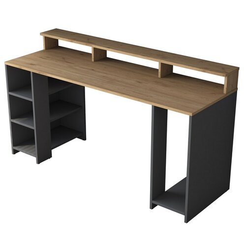 Schreibtisch Hamin Walnut and Anthracite