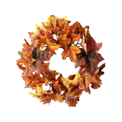 Wianek z jesiennych liści, 30 cm