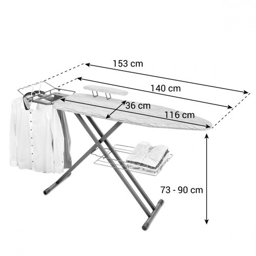 Tescoma Deska do prasowania z rękawnikiem FANCY HOME