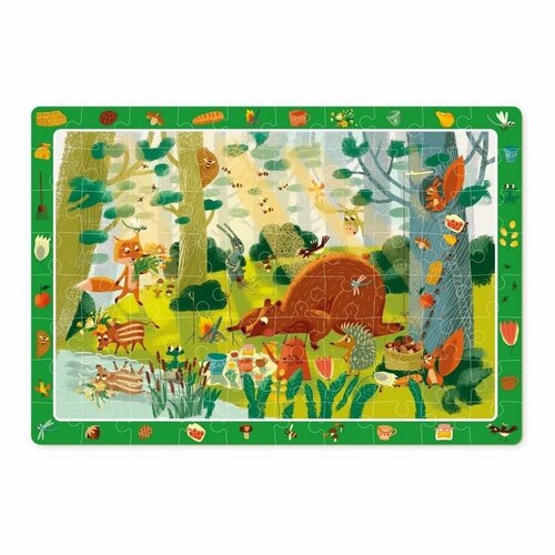 Dodo Puzzle cu căutare de imagini Pădureafermecată, 80 de piese