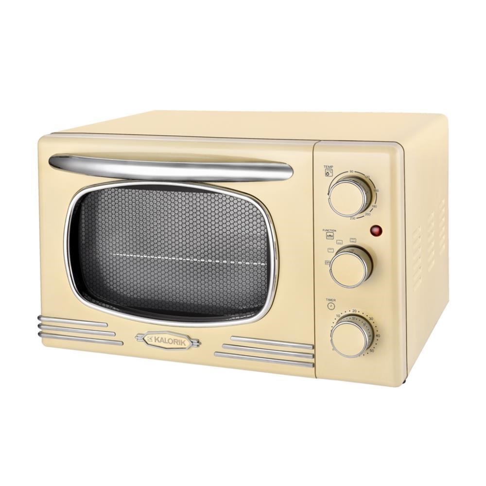 Kalorik OT 2500 Mini trouba Retro, krémová, 19,5 l