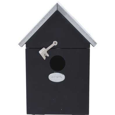 Căsuță păsări Bird family, neagră