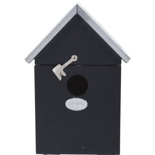 Căsuță păsări Bird family, neagră