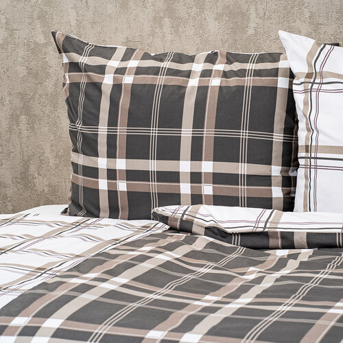 Lenjerie de pat 4Home Scotch, din bumbac, 140 x 200 cm, 70 x 90 cm