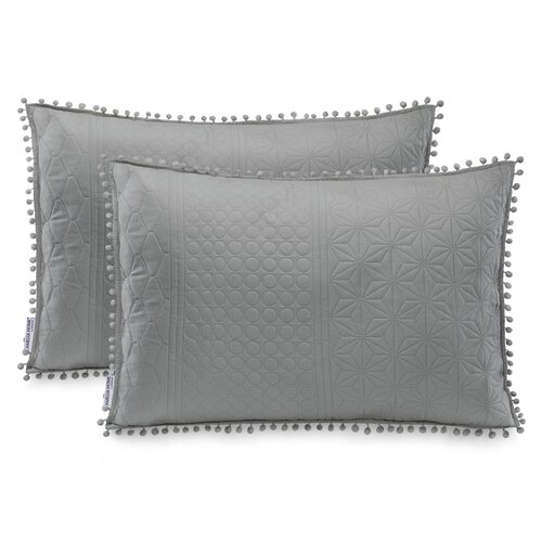 AmeliaHome Prevleka za vzglavnik Meadore siva, 50x 70 cm, 2 kos