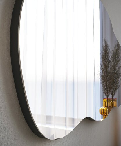 Lustro Baby Black 40 x 72 cm