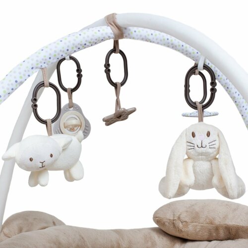 Pătură cu melodie PlayTo Teddy Bear, 90 x 37cm