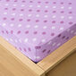4Home Jersey-Spannbettlaken Dot Lila, 220 x 200 cm