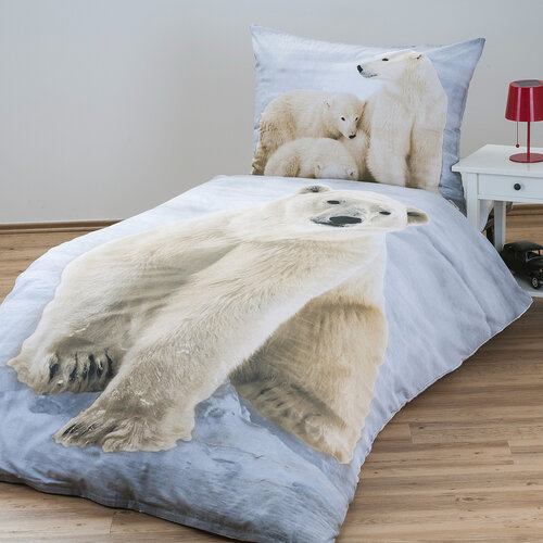 Bavlnené obliečky Medvede, 140 x 200 cm, 70 x 90 cm