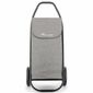 Rolser Trolley Com Tweed 8 Schwarz Tube, Grau
