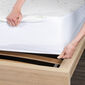 4Home Bamboo Matratzenschoner mit Saum, 90 x 200 cm + 30 cm