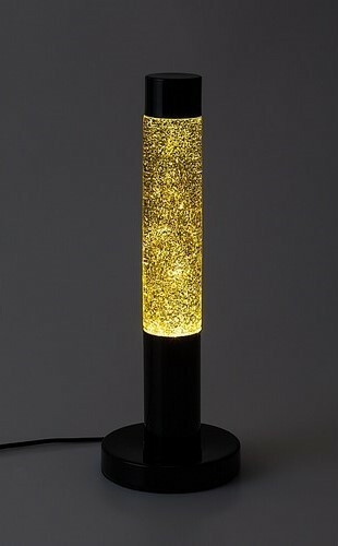 Rabalux 76029 dekoratívna lávová stolná LED lampa Lavastic, žltá