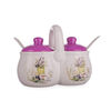 Banqet Set keramičnih posodic s žličkami Lavender210 ml, 2 kos