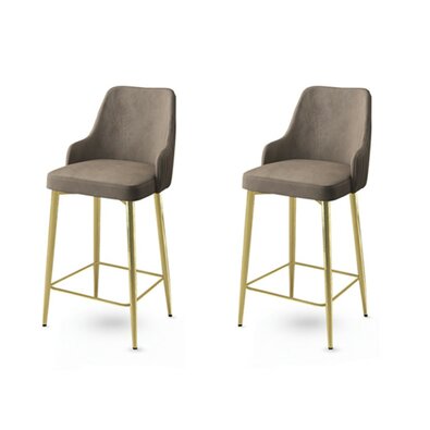 Enox Cappuccino és Gold bárszék szett, 2 db