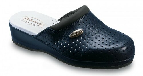 Scholl CLOG BACK GUARD - Gesundheit-Hausschuhe PROFESSIONAL Größe 37, blau