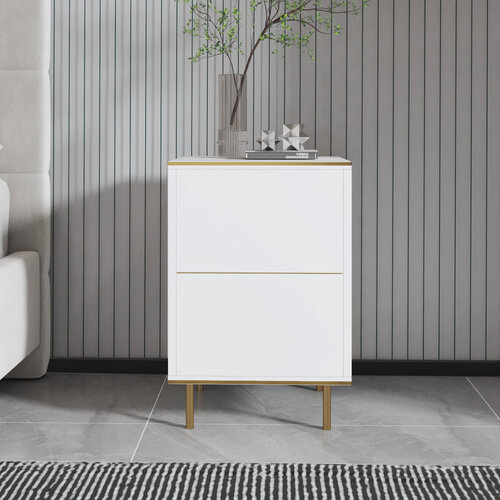 Noční stolek Imaj Marble White