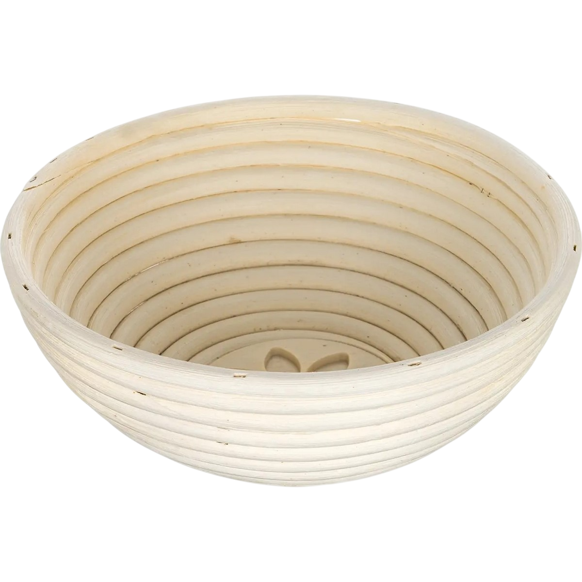 Banquet Okrągła patelnia do chleba naturalna,średnica 21 x wys. 7,5 cm, kwiatek