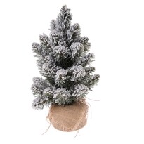 Dekorativer schneebedeckter Tannenbaum, 30 cm