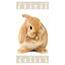 Prosop Bunny brown, 70 x 140 cm