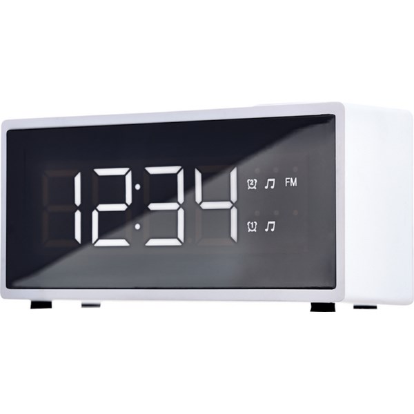 ECG RB 040 Digitální radiobudík, bílá