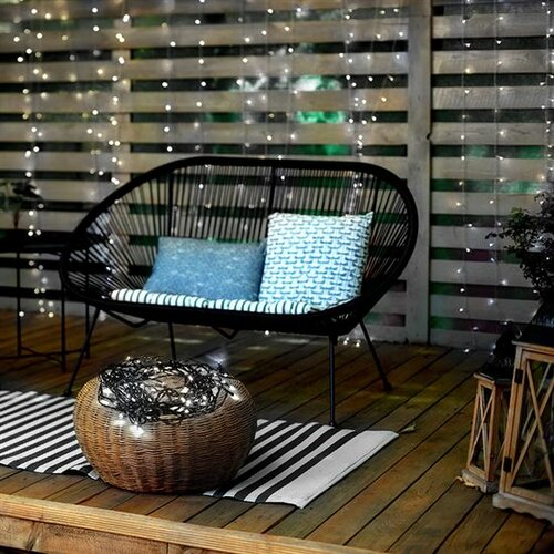 Solight Vianočná reťaz 200 LED teplá biela, 20 m