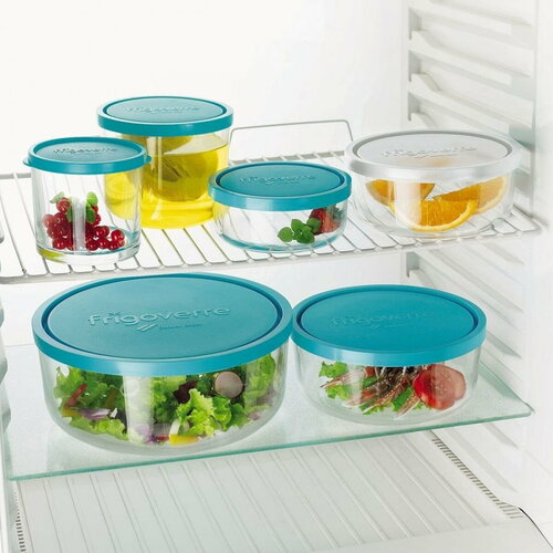 Bormioli Rocco Скляна банка з кришкою Frigoverre,12 см