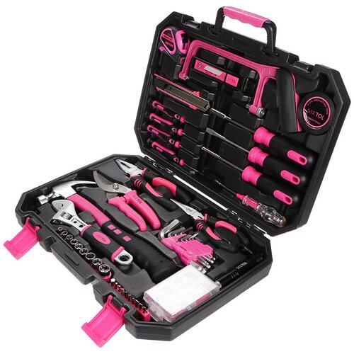Sixtol Komplet orodja Home Pink, 128 kosov
