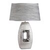 Rabalux 4388 Leah stolní lampa, stříbrná